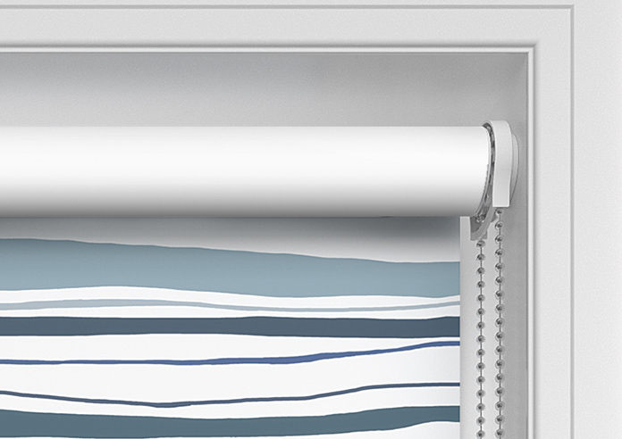 Seaside Waves, Navy - Twist&Fit Roller Blind - Image 11